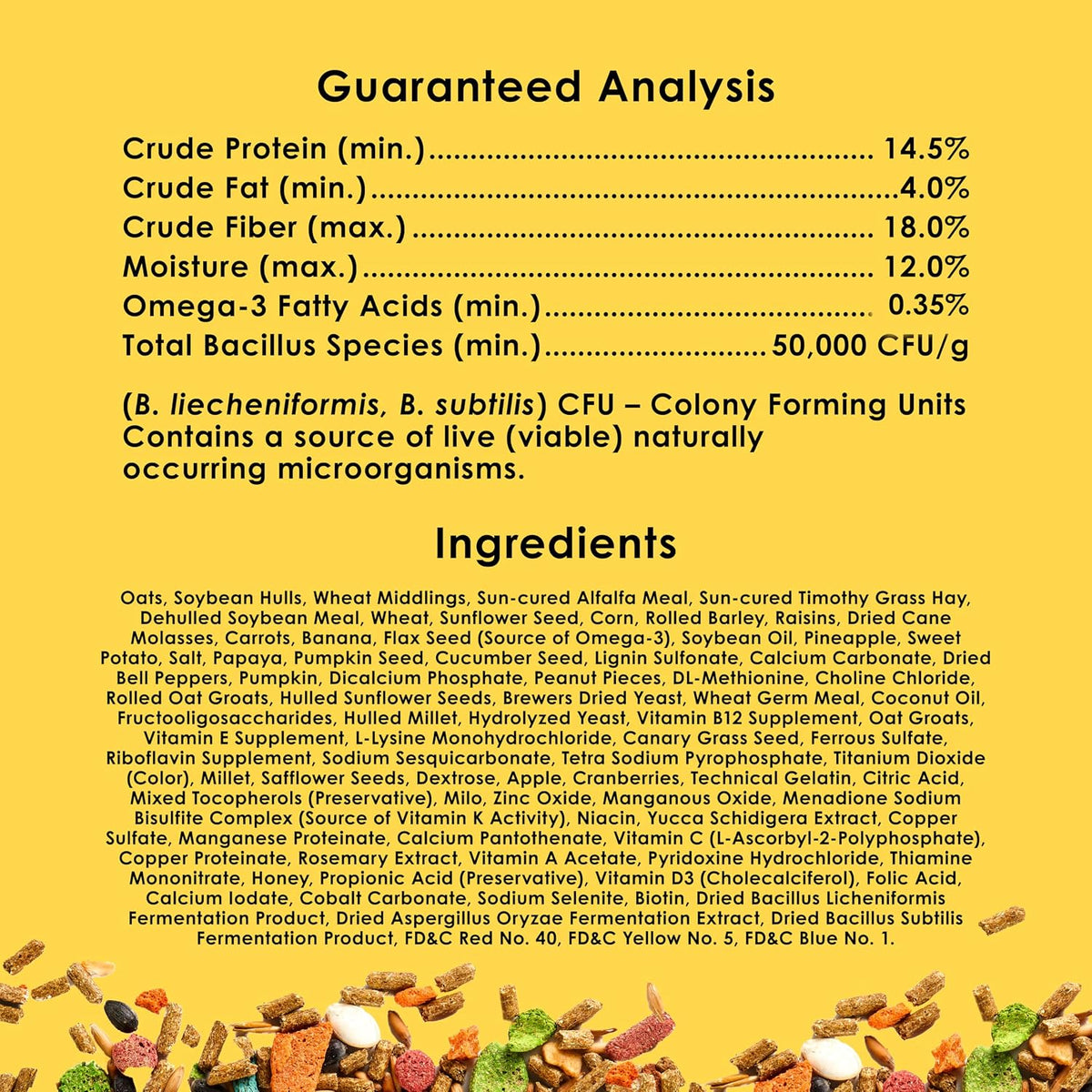 Kaytee Fiesta Rabbit Food, Supports Dental Health and Digestion