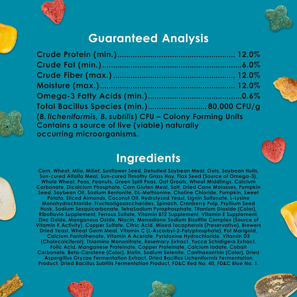 Kaytee Forti-Diet Pro Health Nourish+Protect Hamster Food & Gerbil Food
