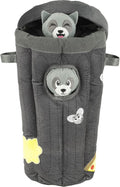 Outward Hound Hide-A-Squirrel Plush Squeaky Dog Toy, XL, 7" x 11.8" | Hide-n-Seek Puzzle, 6 Removable Squirrels, Fetch Play, Interactive Enrichment, Boredom Buster, Light Chewers, Dogs & Puppies