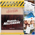 Cryptic Killers Unsolved Murder Mystery Game - Cold Case File Investigation - Detective Clues/Evidence - Solve the Crime - for Individuals, Date Nights & Party Groups - Murder of a Millionaire